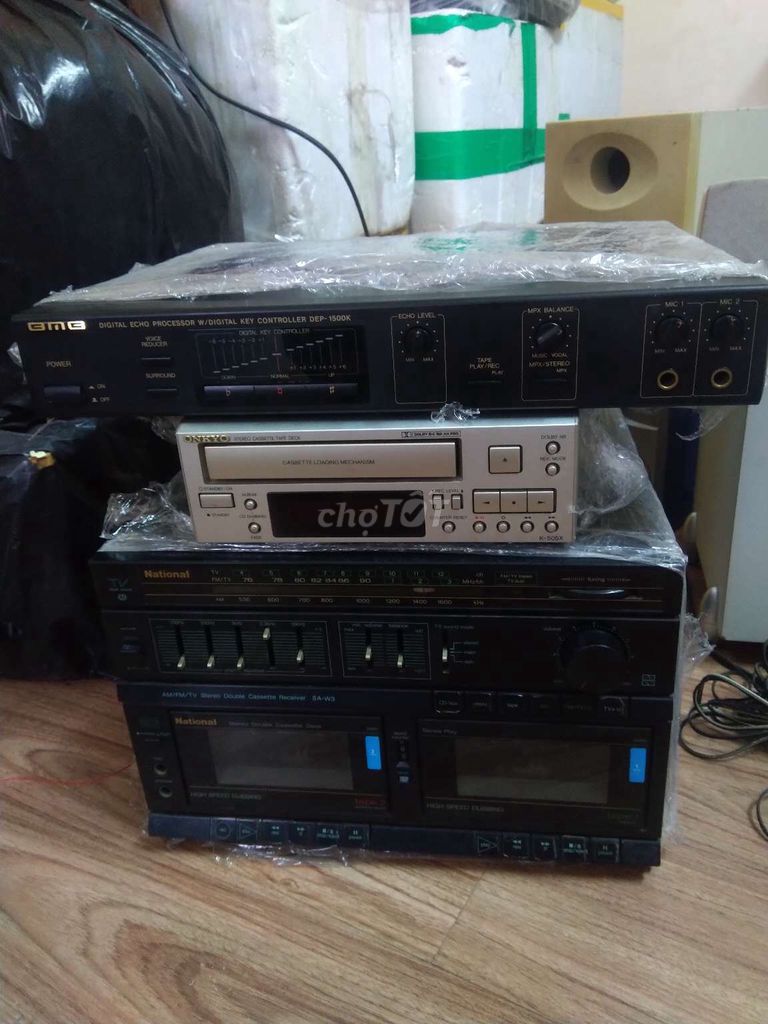 Cục giàn NATIONAL,vang bãi BMB,đầu cassette ONKYO. Mua bán Tivi, Âm thanh tại Quận Hoàng Mai Hà Nội được đăng bởi HÀ hình 1