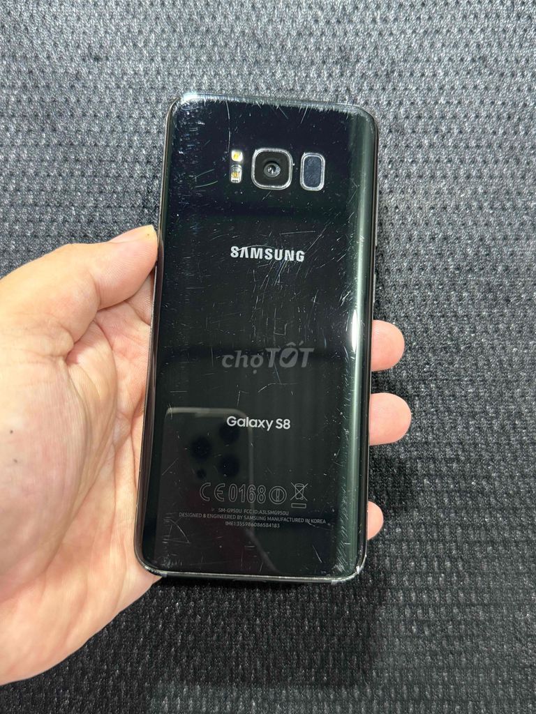 Samsung S8 64GB Đen Mỹ. Mua bán Điện thoại tại Huyện Củ Chi Tp Hồ Chí Minh được đăng bởi Nam 2666 hình 1