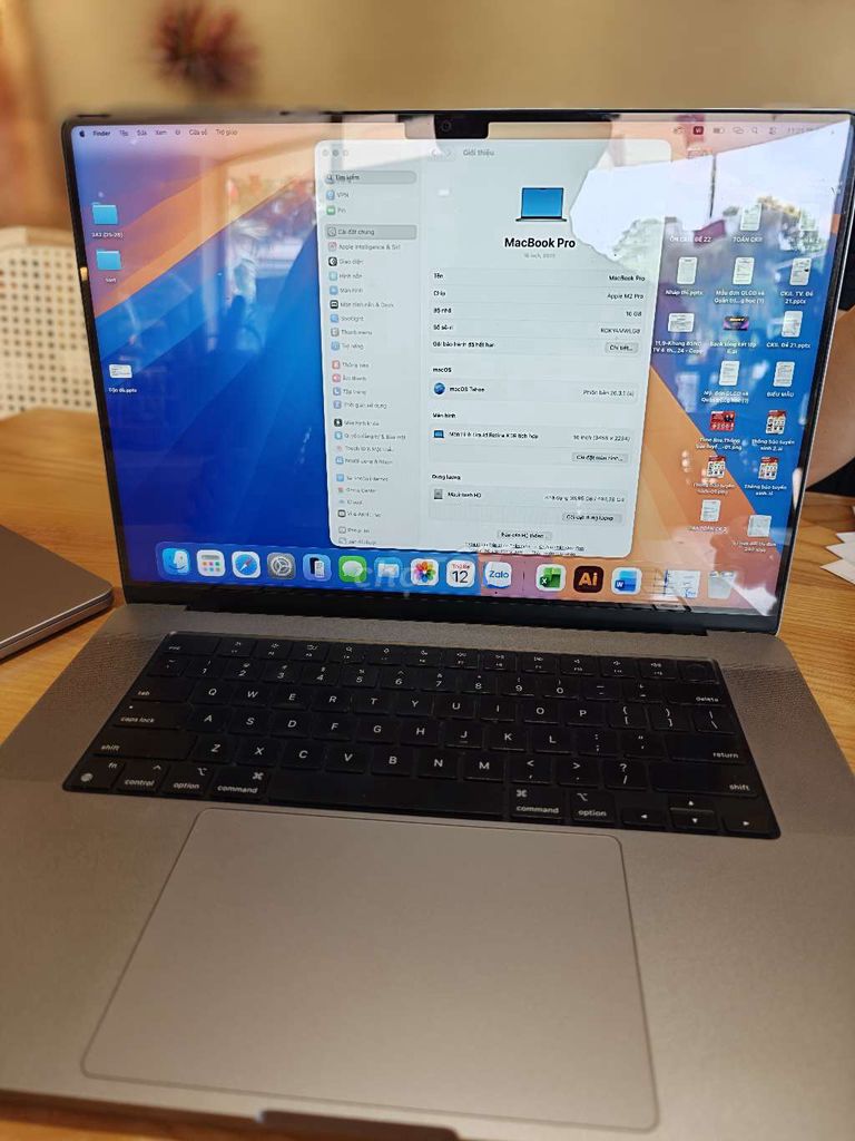 Apple MacBook Pro M2 16 inch 16GB/512GB. Mua bán Laptop tại Huyện Đông Anh Hà Nội được đăng bởi TUẤN VŨ hình 1