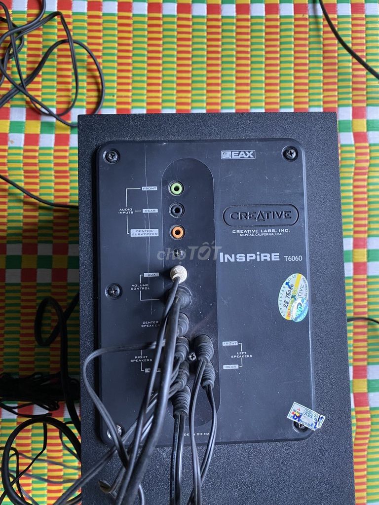 Loa Creative Inspire T6060 Đen. Mua bán Tivi, Âm thanh tại Huyện Thanh Liêm Hà Nam được đăng bởi Minh Review hình 1