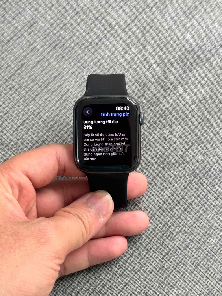 Apple Watch Series 6/44MM GPS Nhôm Màu Black