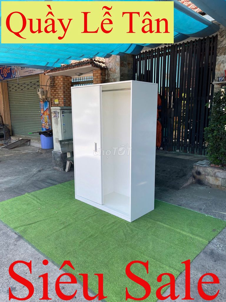 TỦ QUẦN ÁO= TỦ QUẦN ÁO= TỦ QUẦN ÁO CỬA LÙA 1M2=5. Mua bán Tủ, kệ gia đình tại Quận 5 Tp Hồ Chí Minh được đăng bởi Hàng Thanh Lý 268 hình 1