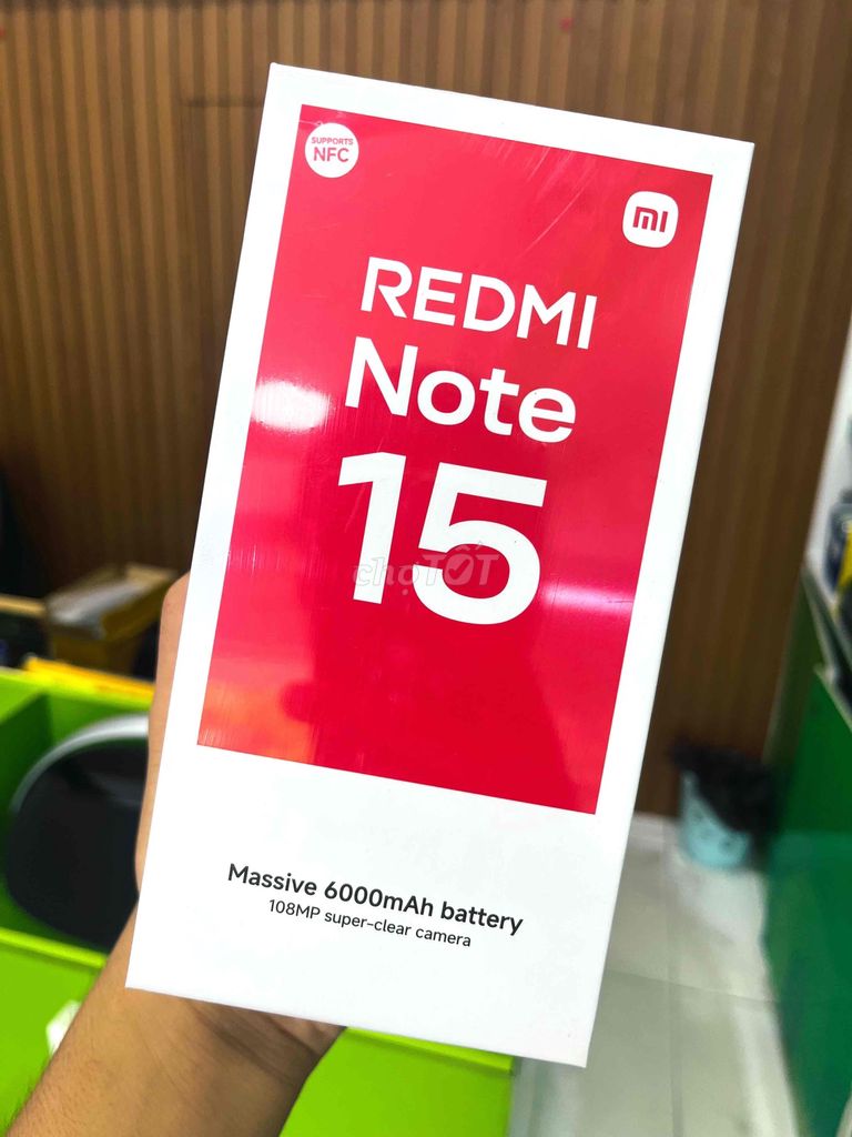 Xiaomi Redmi Note 15 128GB Đen. Mua bán Điện thoại tại Quận Ngô Quyền Hải Phòng được đăng bởi TRAN SONG HA hình 1