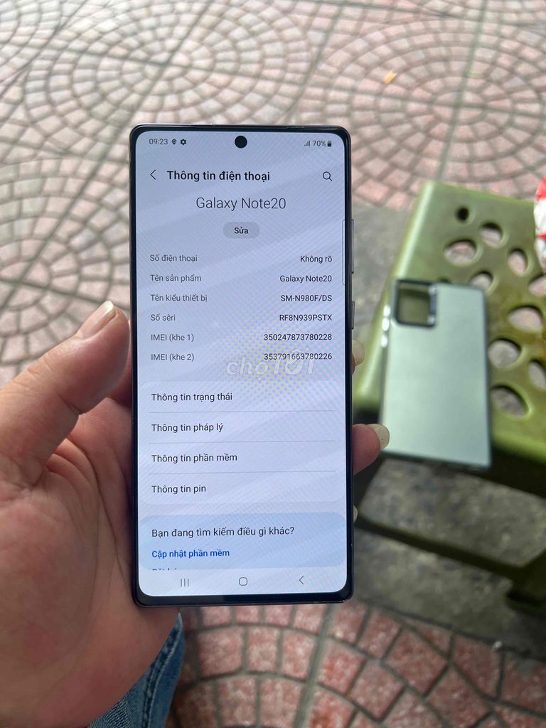 Samsung Galaxy Note 20 256GB Đen. Mua bán Điện thoại tại Quận Đống Đa Hà Nội được đăng bởi Nguyen ha hình 1