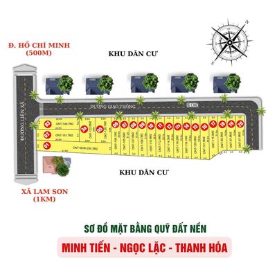 ĐẤT NỀN VEN KHU CÔNG NGHIỆP MINH TIẾN NGỌC LẶC THANH HOÁ, 195TR/LÔ.. Mua bán đất tại Huyện Ngọc Lặc Thanh Hóa được đăng bởi HOÀNG VĂN SƠN