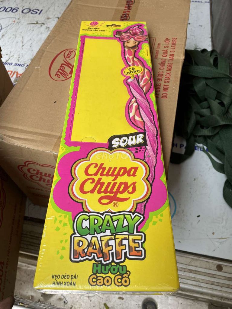 Pass hộp 12 thanh Kẹo dẻo Chupa Chups chua ngọt. Mua bán Đồ ăn, thực phẩm và các loại khác tại Quận Thanh Khê Đà Nẵng được đăng bởi Nhật Duyên hình 1