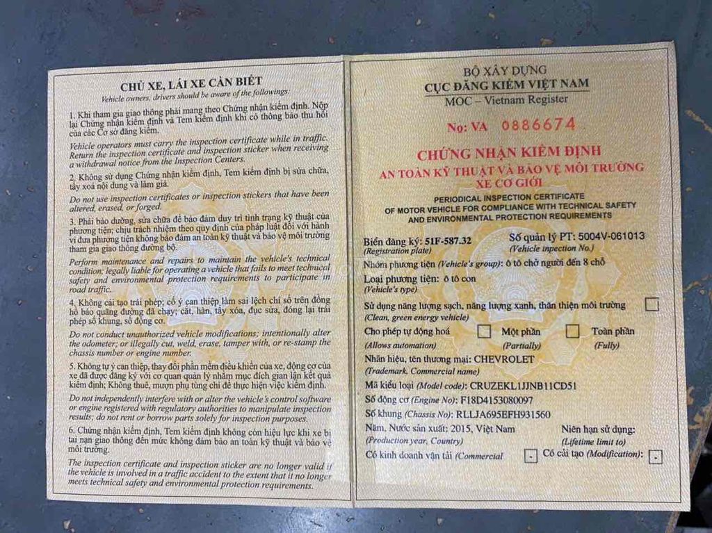 Chevrolet Cruze 2015 màu đen. Mua bán Ô tô tại Thành phố Thủ Đức Tp Hồ Chí Minh được đăng bởi Hồng  hình 9