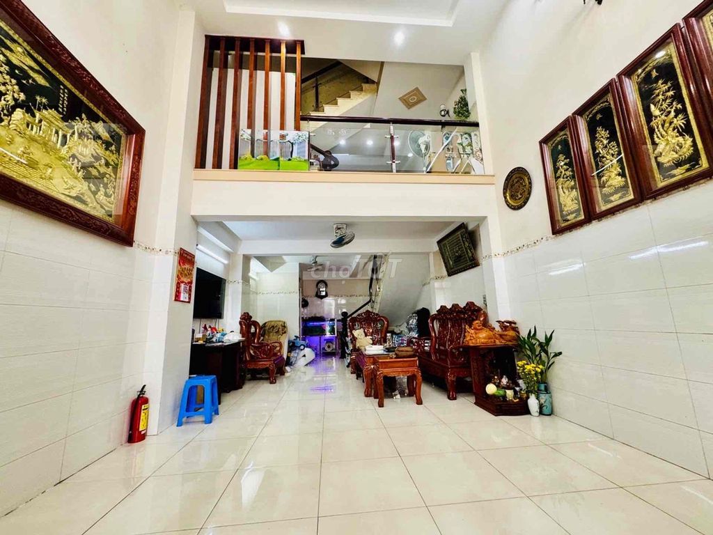 Bán Nhà 5 Tầng (Bình Tân) Hẻm 2 OTO Tránh - Giá 6Tỷ - DT 64m2 Sổ Vuông