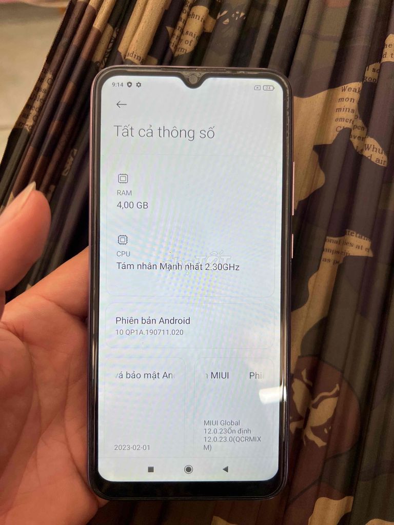 Xiaomi Redmi 9C 4GB/128GB Tím. Mua bán Điện thoại tại Thị xã Tân Uyên Bình Dương được đăng bởi phi trường mobile hình 1