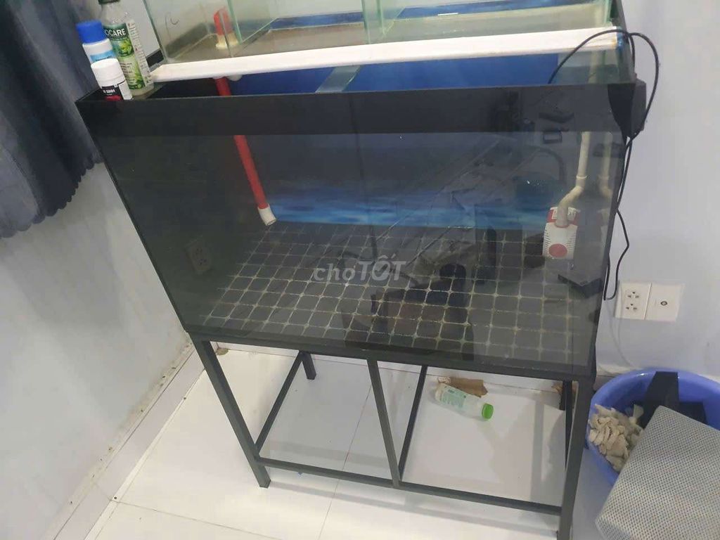 Hồ cá Kính Đen 80x40x40 cm. Mua bán Thú cưng khác tại Quận 3 Tp Hồ Chí Minh được đăng bởi Hồ Nguyễn Quốc Phong hình 1