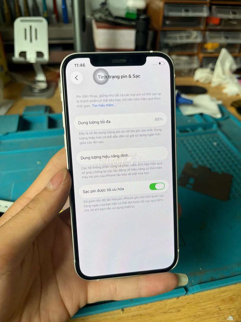 Apple iPhone 12 64GB Trắng. Mua bán Điện thoại tại Huyện Vĩnh Tường Vĩnh Phúc được đăng bởi Đặng Tuấn hình 1