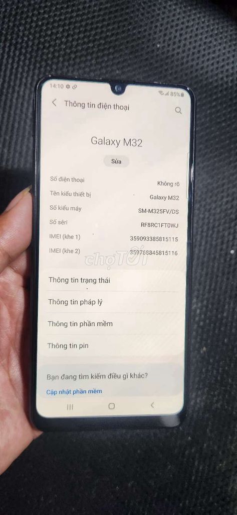 Sam sung galaxy m32 8/128. Mua bán Điện thoại tại Thành phố Thủ Đức Tp Hồ Chí Minh được đăng bởi tấn tài  hình 3