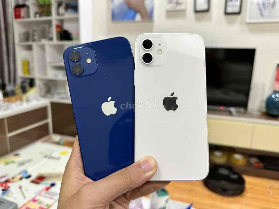 iPhone 12 FULLBOX 128G Blue chất BH APPLE 11/2024