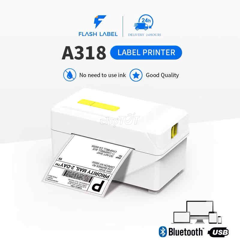 Máy in nhiệt FlashLabel A318. Mua bán Đồ dùng văn phòng tại Huyện Hoài Đức Hà Nội được đăng bởi Huong Giang hình 1