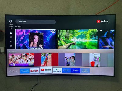 Siêu phẩm Samsung 55 inch màn hình cong 4K. Mua bán Tivi, Âm thanh tại Quận 7 Tp Hồ Chí Minh được đăng bởi Hoàng Long Tivi 