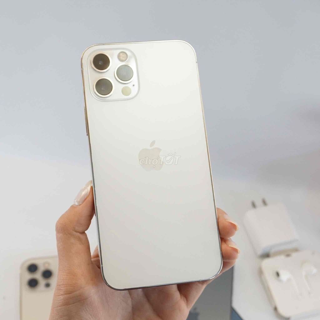 Apple iPhone 12 Pro 128GB Trắng Zin. Mua bán Điện thoại tại Huyện Dương Minh Châu Tây Ninh được đăng bởi Nynato hình 1