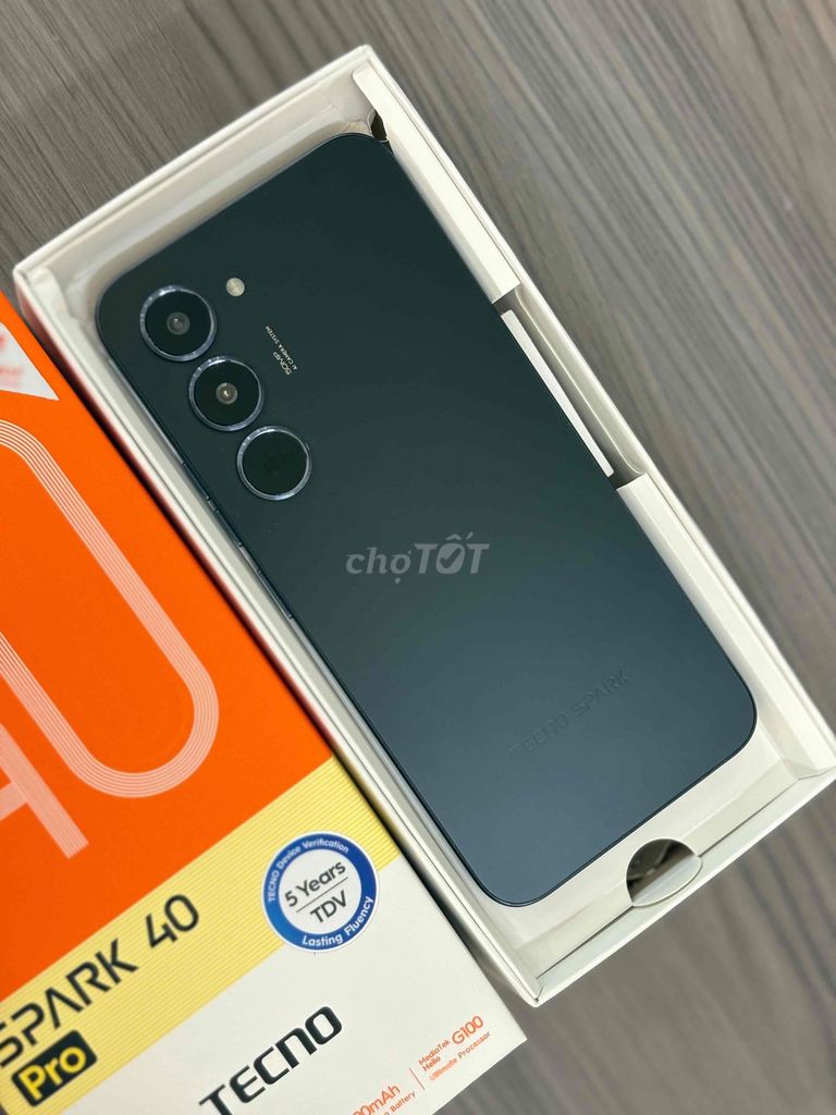 Tecno Spark 40 Pro Đen 128GB. Mua bán Điện thoại tại Thành phố Nam Định Nam Định được đăng bởi Cửa Hàng Di Động Giá Tốt hình 1