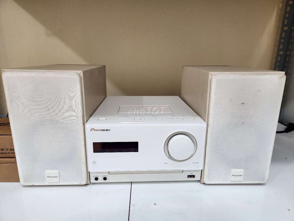 Dàn nhạc mini Pioneer Trắng 110V + 2 dàn onkyo. Mua bán Tivi, Âm thanh tại Huyện Phong Điền Cần Thơ được đăng bởi Lộc CT Hàng Bãi hình 1