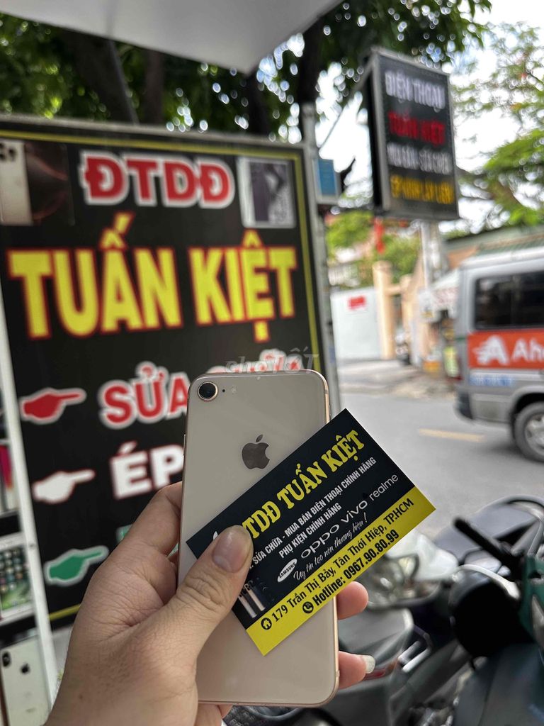 Apple iPhone 8 256GB Vàng hồng. Mua bán Điện thoại tại Quận 12 Tp Hồ Chí Minh được đăng bởi Trọng Tính hình 1