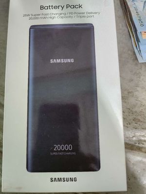 Sạc DP Samsung VN 20.000 ,sạc nhanh 25W mới 100%