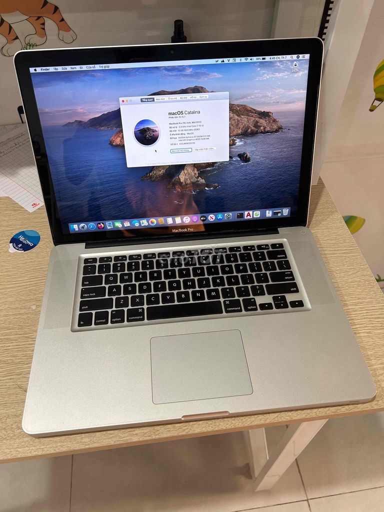 Apple MacBook Pro 2012 15 inch. Mua bán Laptop tại Thành phố Biên Hòa Đồng Nai được đăng bởi Trường hình 1