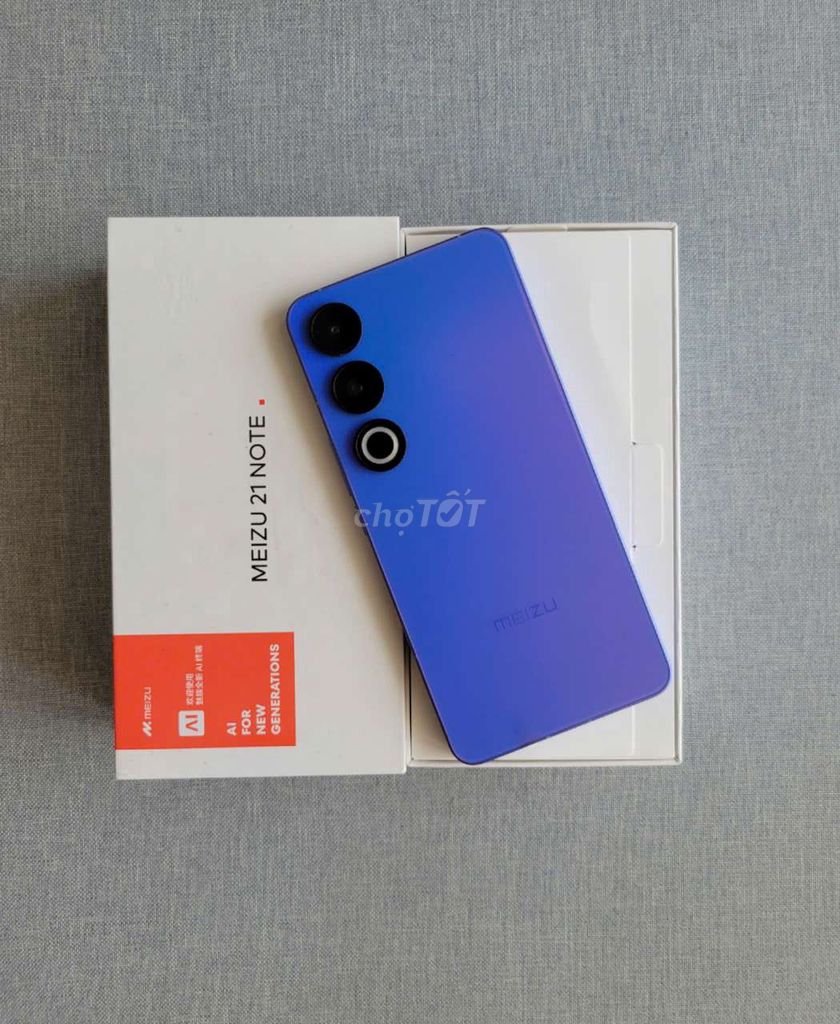 Meizu 21 Note 5G ram 8/256GB Xanh Snap 8 gen2 gl. Mua bán Điện thoại tại Quận Tân Phú Tp Hồ Chí Minh được đăng bởi Đức Toàn hình 1