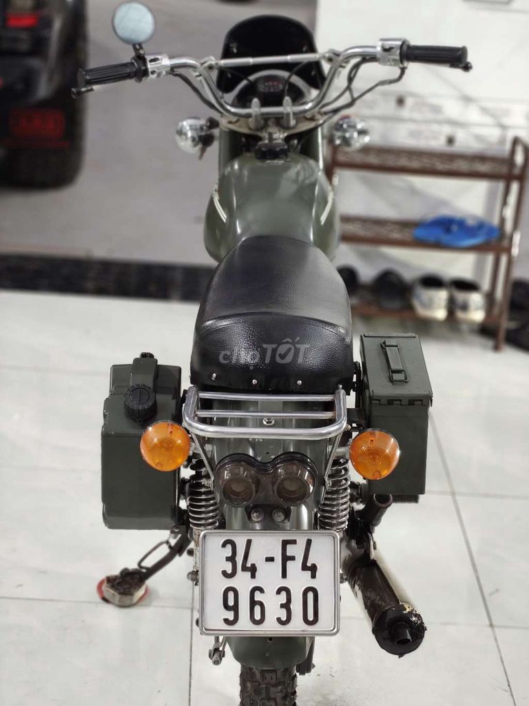 Minsk 125 2 thì Xanh rêu. Mua bán Xe máy tại Huyện Bình Chánh Tp Hồ Chí Minh được đăng bởi Đông Moto Bình chánh  hình 4