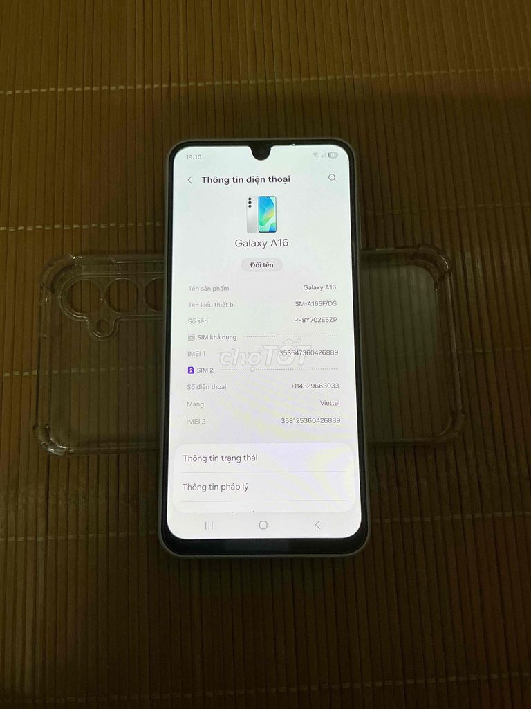 Samsung Galaxy A16 LTE 8GB/128GB. Mua bán Điện thoại tại Thành phố Bắc Ninh Bắc Ninh được đăng bởi Lan Ngọc hình 1