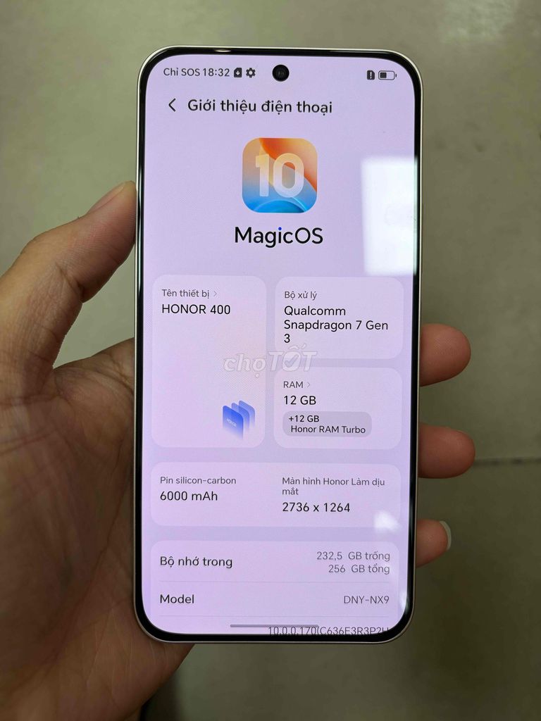 Honor 400 256GB Hồng. Mua bán Điện thoại tại Quận 11 Tp Hồ Chí Minh được đăng bởi Trung Nhân Lê hình 1