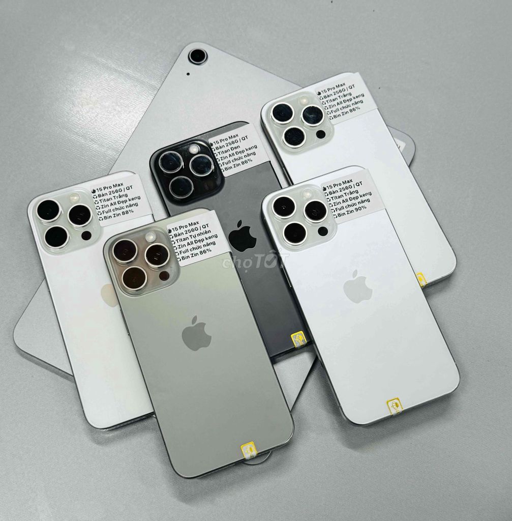 🍎 15  Pro Max QT   / Zin All  99%. Mua bán Điện thoại tại Thành phố Huế Thừa Thiên Huế được đăng bởi Hoàng Lộc Smartphone  hình 1