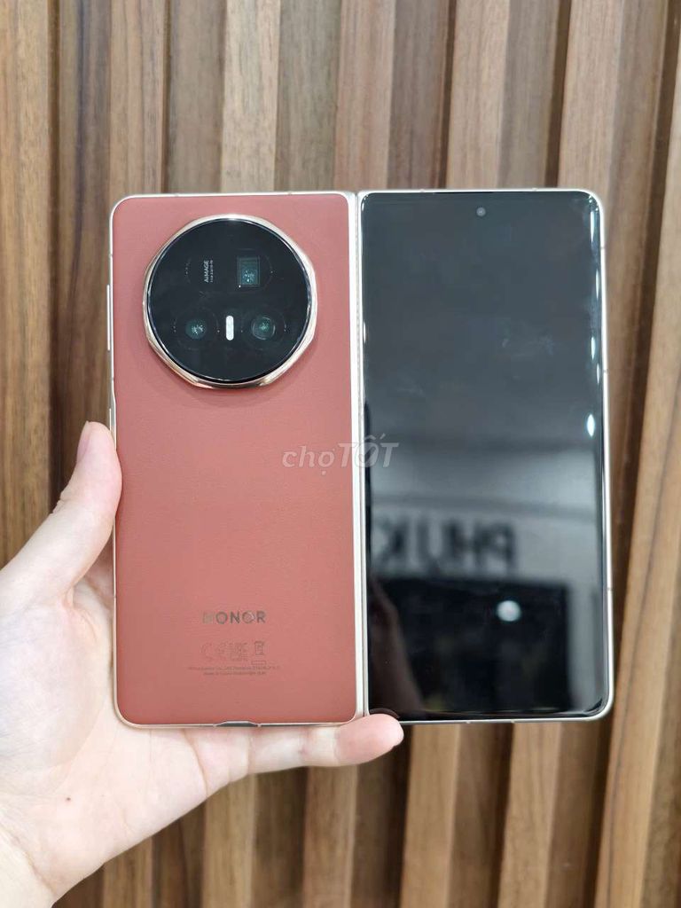 Honor Magic V5 quốc tế 16/512 màu đỏ cam. Mua bán Điện thoại tại Quận Đống Đa Hà Nội được đăng bởi Hiếu Android Shop hình 1
