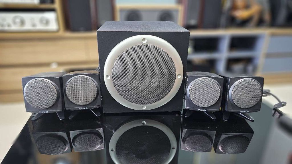 Hệ thống loa Microlab 5.1 Đen. Mua bán Tivi, Âm thanh tại Thành phố Thanh Hóa Thanh Hóa được đăng bởi Bùi Linh hình 1