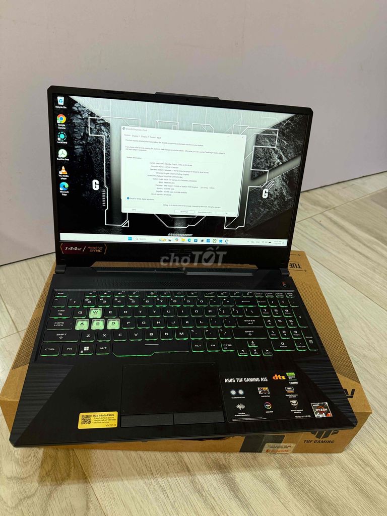 Laptop ASUS TUF Gaming A15 FA506NCG. Mua bán Laptop tại Huyện Châu Đức Bà Rịa - Vũng Tàu được đăng bởi sinh nguyen hình 1