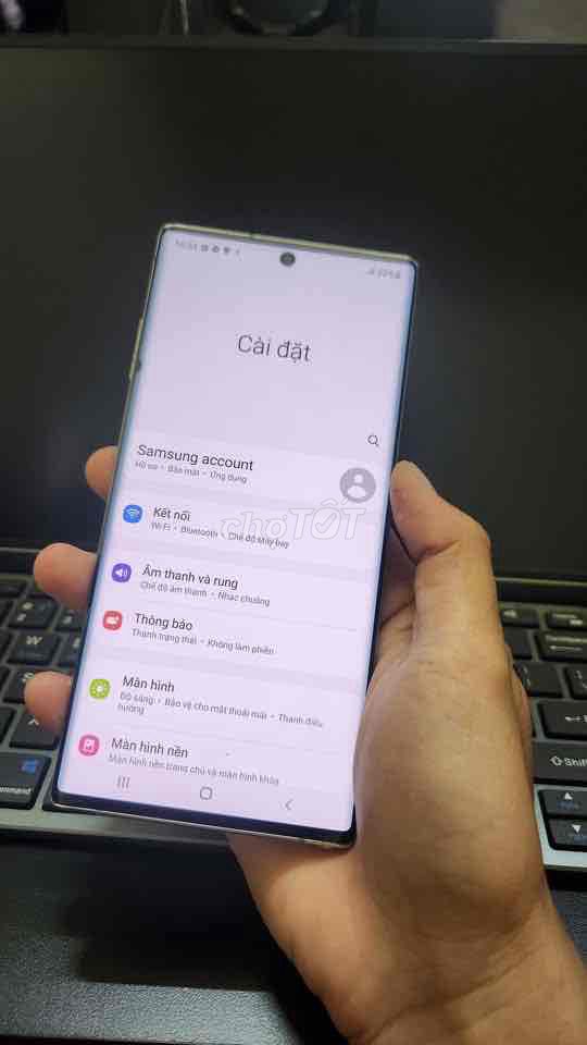Samsung Note 10 Plus Đa sắc. Mua bán Điện thoại tại Quận Tân Phú Tp Hồ Chí Minh được đăng bởi Minh Khang Sài gòn MoBILE hình 1