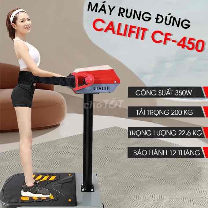 Máy rung bụng  Califit CF-450 Đỏ, Đen Mới 99%. Mua bán Đồ thể thao, Dã ngoại tại Quận 10 Tp Hồ Chí Minh được đăng bởi Do quyen thao hình 1