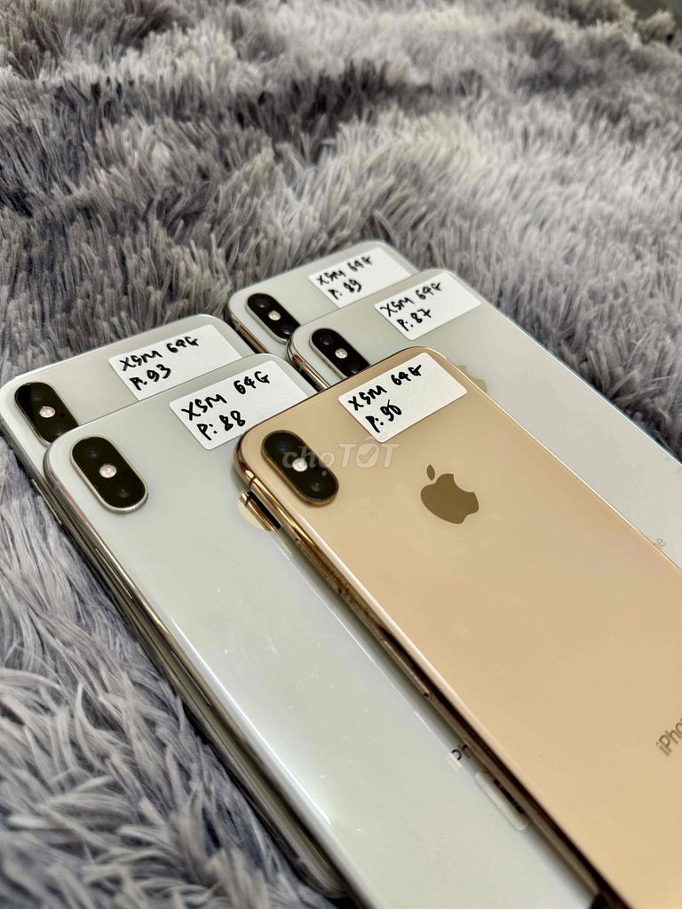 Iphone XS Max 64GB Vàng Quốc tế Đã sử dụng (chưa s