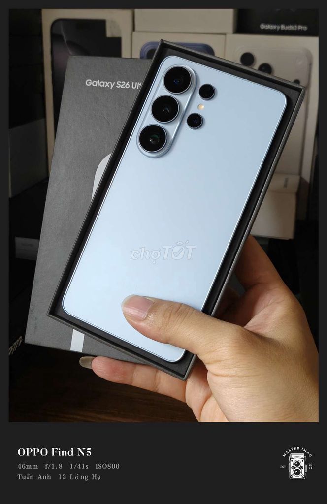 S26 Ultra 256GB Xanh Sky Blue SSVN. Mua bán Điện thoại tại Quận Đống Đa Hà Nội được đăng bởi Tuấn Nguyễn hình 1