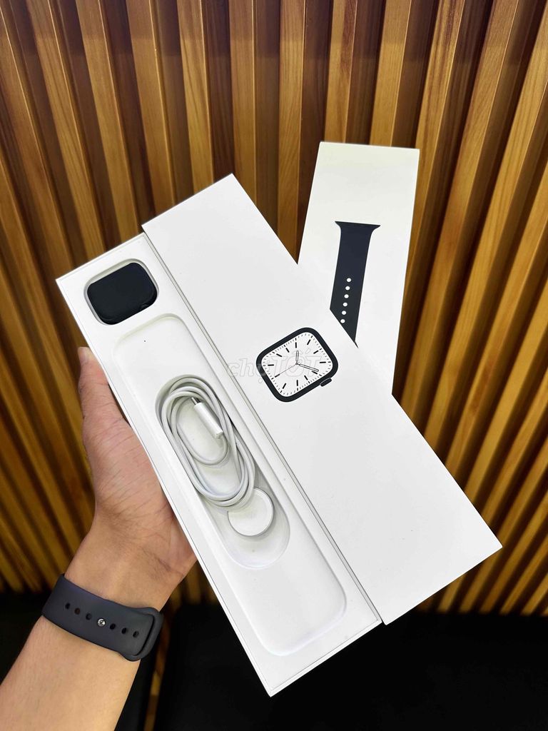 Apple Watch Series 7 41MM Đen. Mua bán Thiết bị đeo thông minh tại Quận 8 Tp Hồ Chí Minh được đăng bởi Lê Đặng Minh Khang hình 1