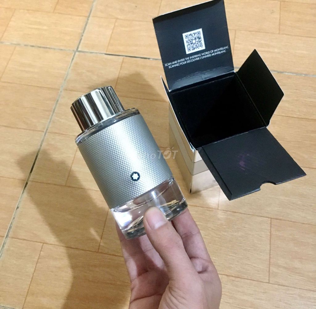 montblanc explorer platinum 100ml Authentic🍀🇻🇳