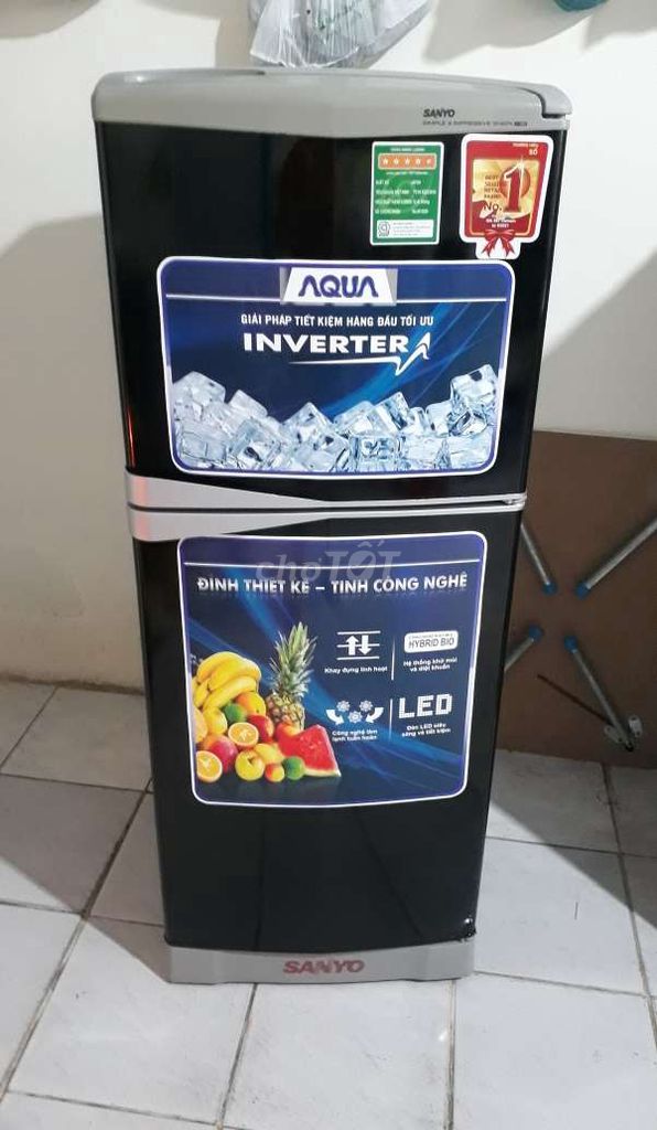 Tủ lạnh Sanyo Aqua 152lít. Tiết kiệm điện