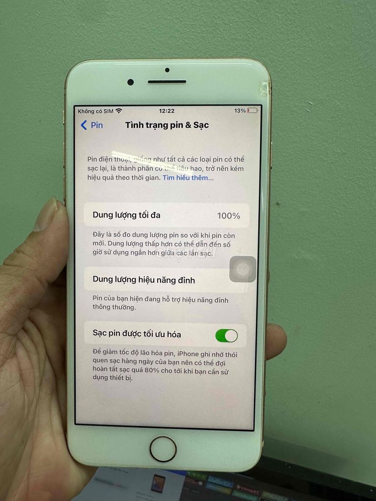 Apple iPhone 8 Plus 64GB Vàng hồng Đã qua sử dụng. Mua bán Điện thoại tại Quận Tân Phú Tp Hồ Chí Minh được đăng bởi Phùng Thiện Mobile hình 1