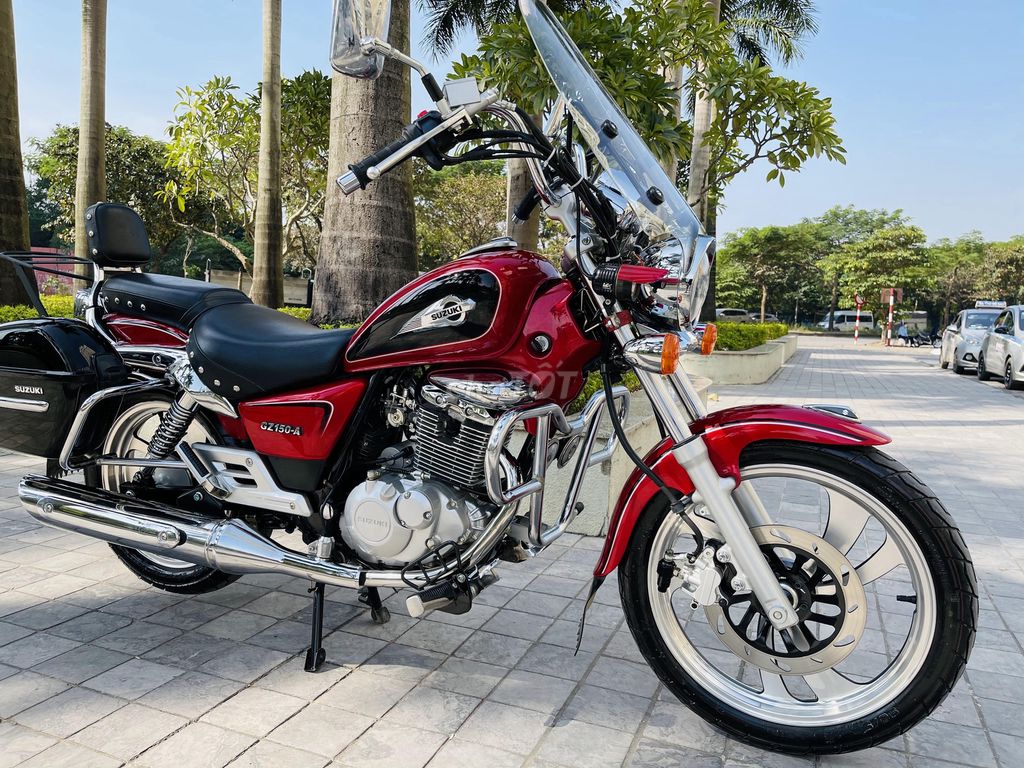 SUZUKI GZ 150A  MÀU ĐỎ XE 1 CHỦ ĐI NÊN RẤT ĐẸP. Mua bán Xe máy tại Quận Cầu Giấy Hà Nội được đăng bởi A Nam hình 5