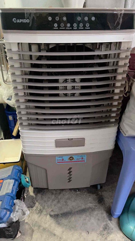 Quạt điều hòa Rapido Trắng xám. Mua bán Quạt tại Huyện Hóc Môn Tp Hồ Chí Minh được đăng bởi Út Nhung hình 1