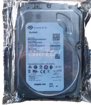 Ổ cứng SkyHawk 4TB CAMERA CHÍNH HÃNG, MỚI 100%. Mua bán Linh kiện (RAM, Card...) tại Quận Tân Phú Tp Hồ Chí Minh được đăng bởi GIASU hình 1