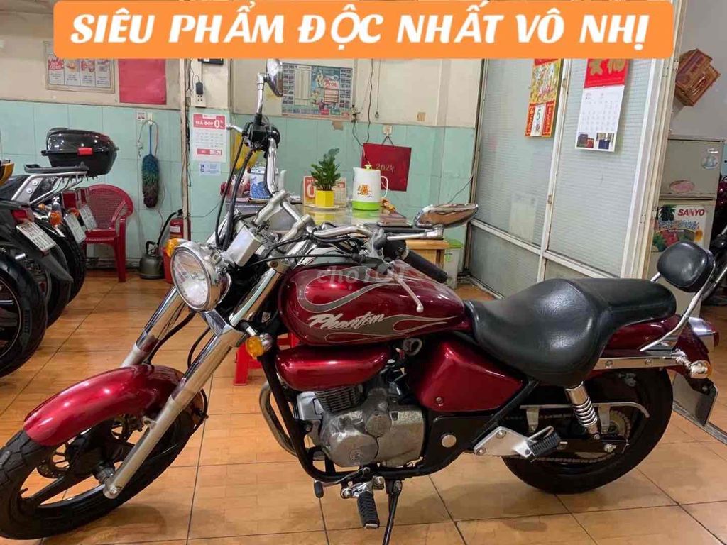 HONDA  PHANTOM 200.SX 2008.ODO 29K.XE CỰC ĐẸP..ZIN. Mua bán Xe máy tại Quận Phú Nhuận Tp Hồ Chí Minh được đăng bởi MOTO LUU THANH HAI  77A hình 11