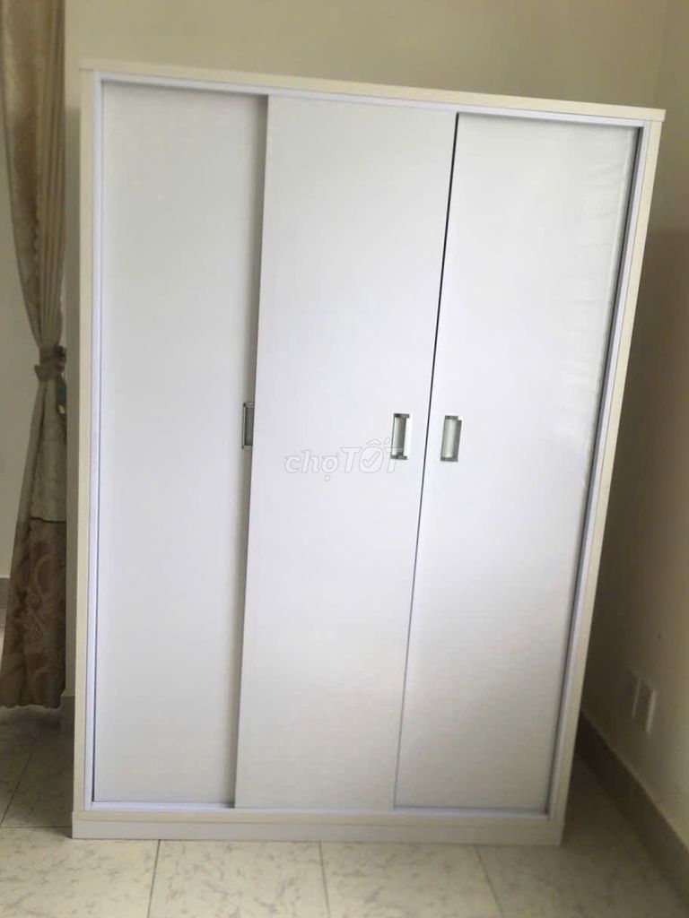 Tủ quần áo Nhựa Đài Loan 3 cánh. Mua bán Tủ, kệ gia đình tại Quận Bình Thạnh Tp Hồ Chí Minh được đăng bởi Phương hoa hình 1