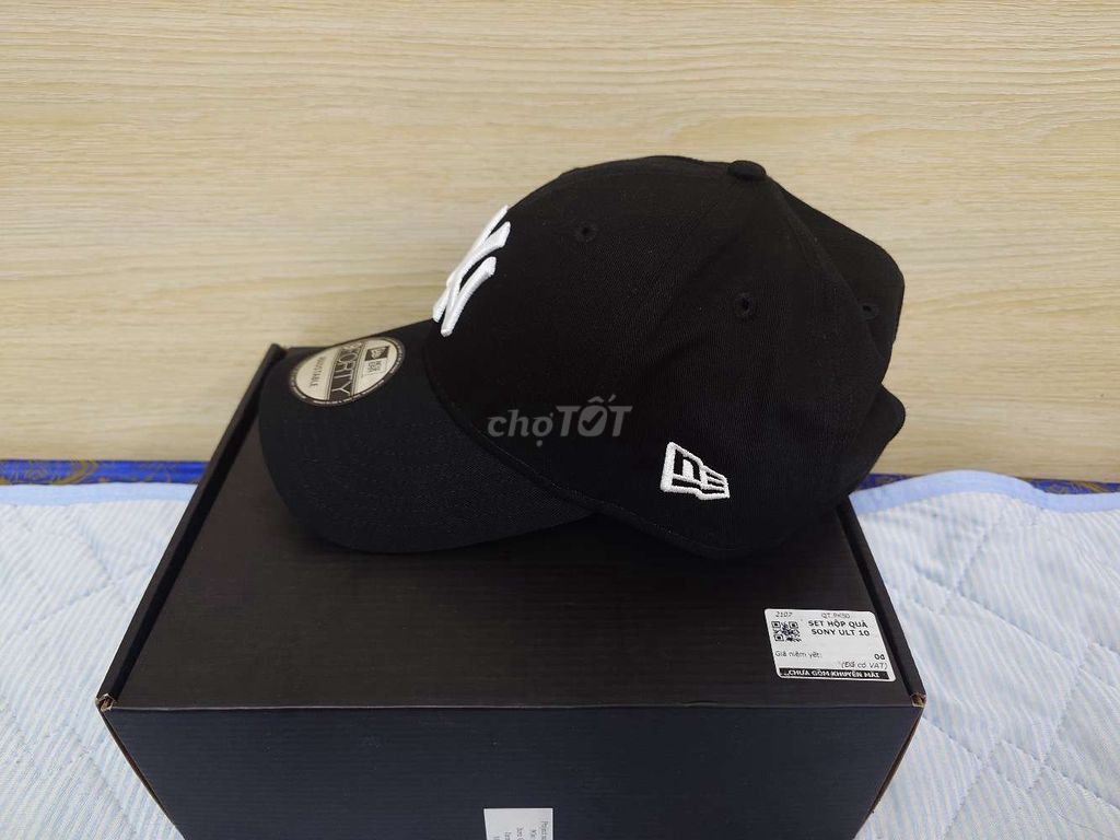 Nón MLB New Era 9Forty Adjustable đen