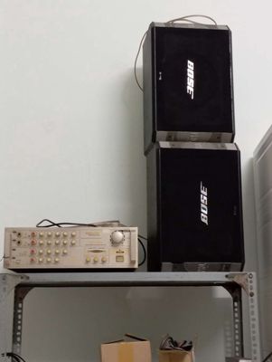 Cặp loa Bose VN và ampli California. Mua bán Tivi, Âm thanh tại Huyện Nhà Bè Tp Hồ Chí Minh được đăng bởi Thai De