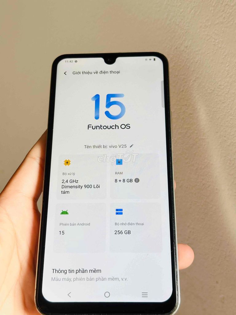 Vivo V25 5G 256GB Vàng. Mua bán Điện thoại tại Huyện Phong Điền Cần Thơ được đăng bởi Bảo An hình 1