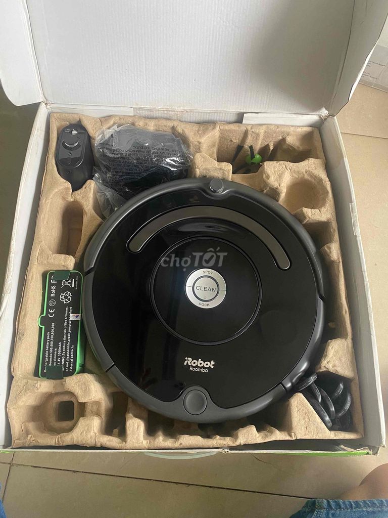 Robot hút bụi iRobot Roomba 614 Đen. Mua bán Thiết bị vệ sinh, nhà tắm tại Thành phố Vĩnh Long Vĩnh Long được đăng bởi minhtu hình 1